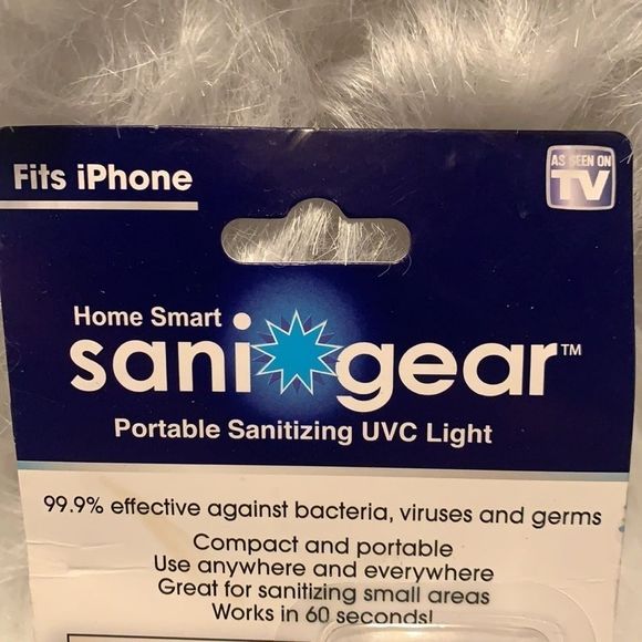 NEW Sani Gear Portable Ultraviolet Light Keychain - Picture 3 of 9